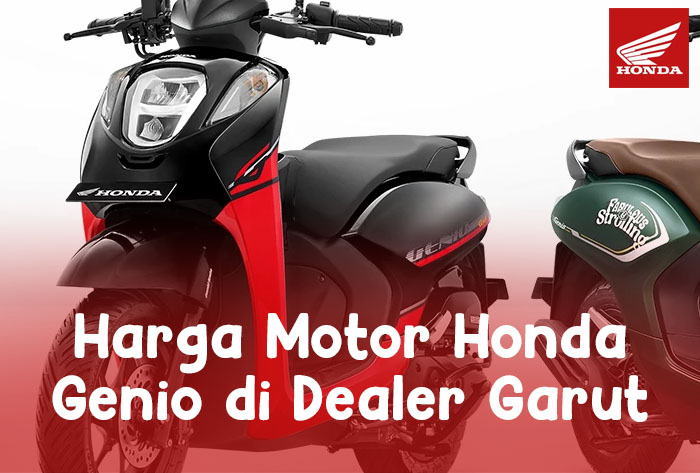 info Harga Motor Honda Genio di Dealer Garut